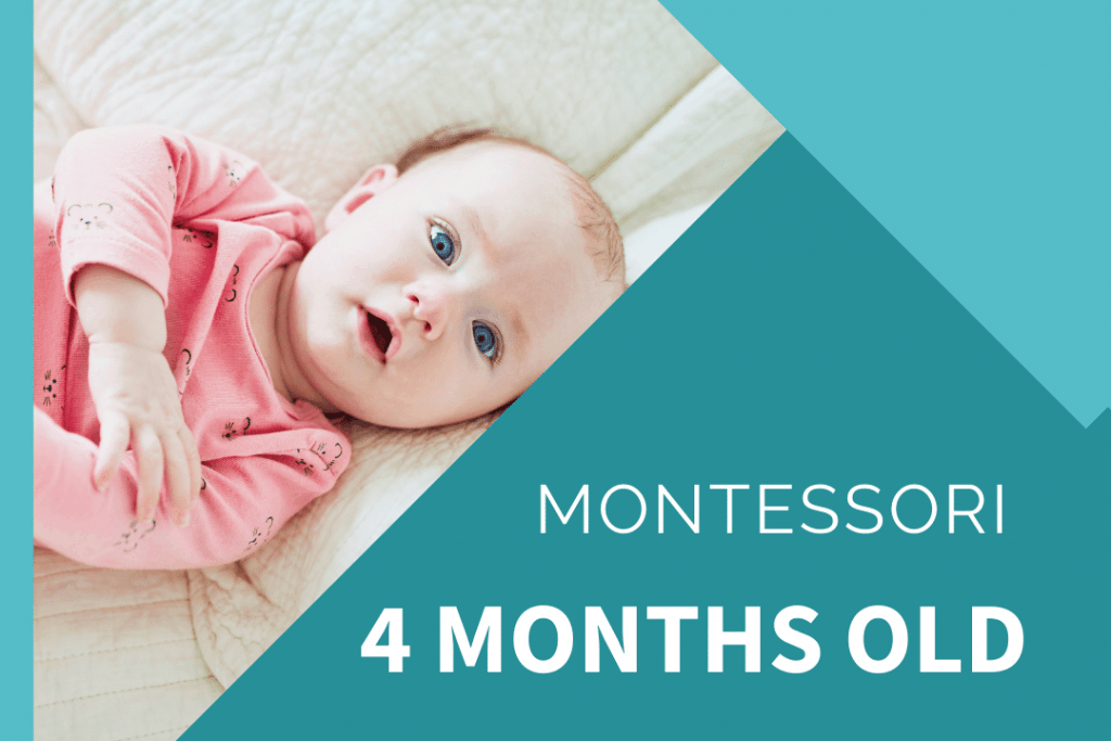 Montessori 4 month old baby 