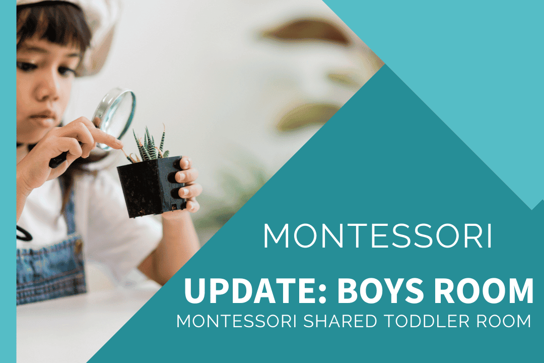 Montessori shared toddler room - boys shared toddler room